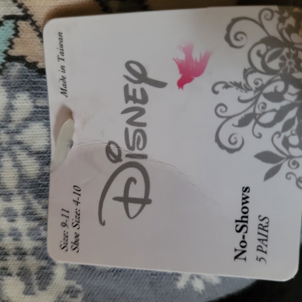 Disney Pink and Gray Princess Tag